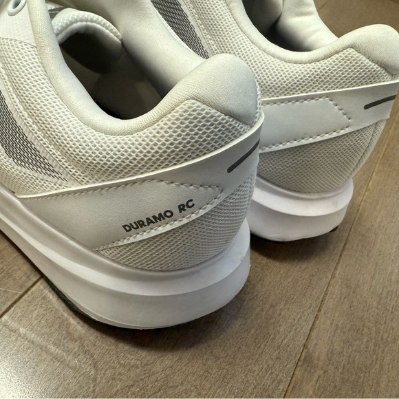 Adidas Duramo RC women’s White and Gray Running Shoes size 9 - Picture 6 of 13